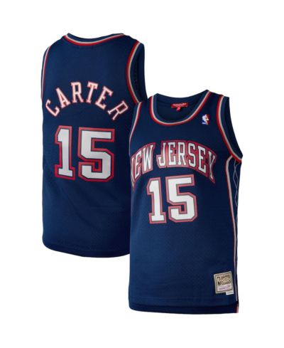 Женская джерси Mitchell & Ness Vince Carter Navy New Jersey Nets Hardwood Classics 2006 Swingman