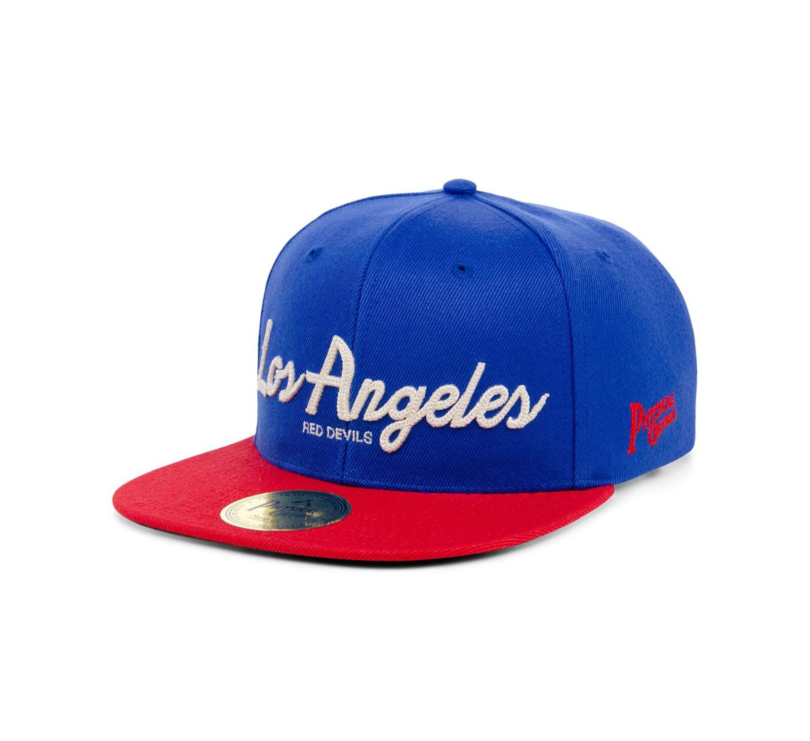 Мужская кепка Physical Culture Royal Los Angeles Red Devils Black Fives Snapback Adjustable
