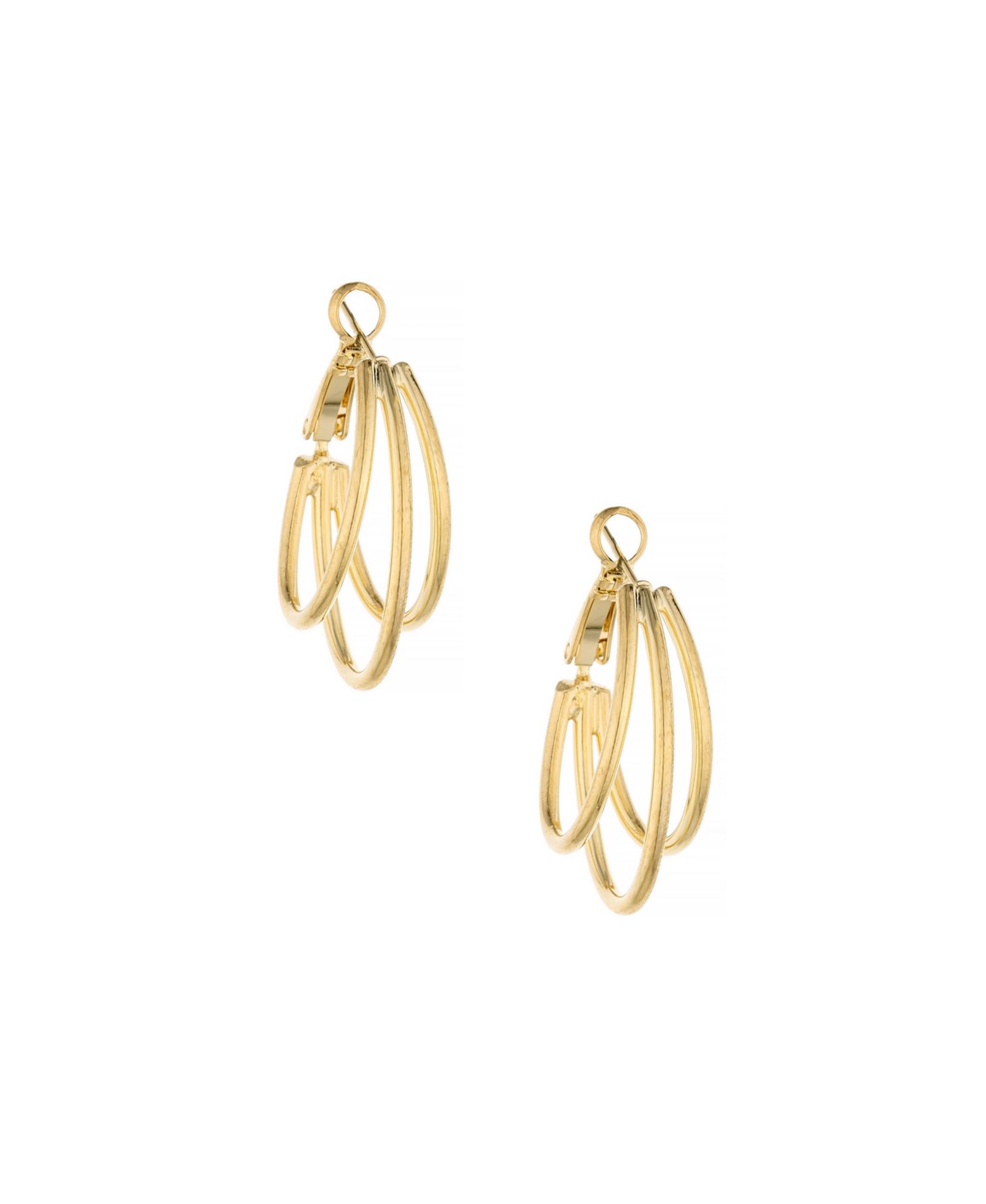 Серьги ETTIKA Women's Classic Double Ring Hoop