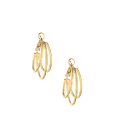 Серьги ETTIKA Women's Classic Double Ring Hoop
