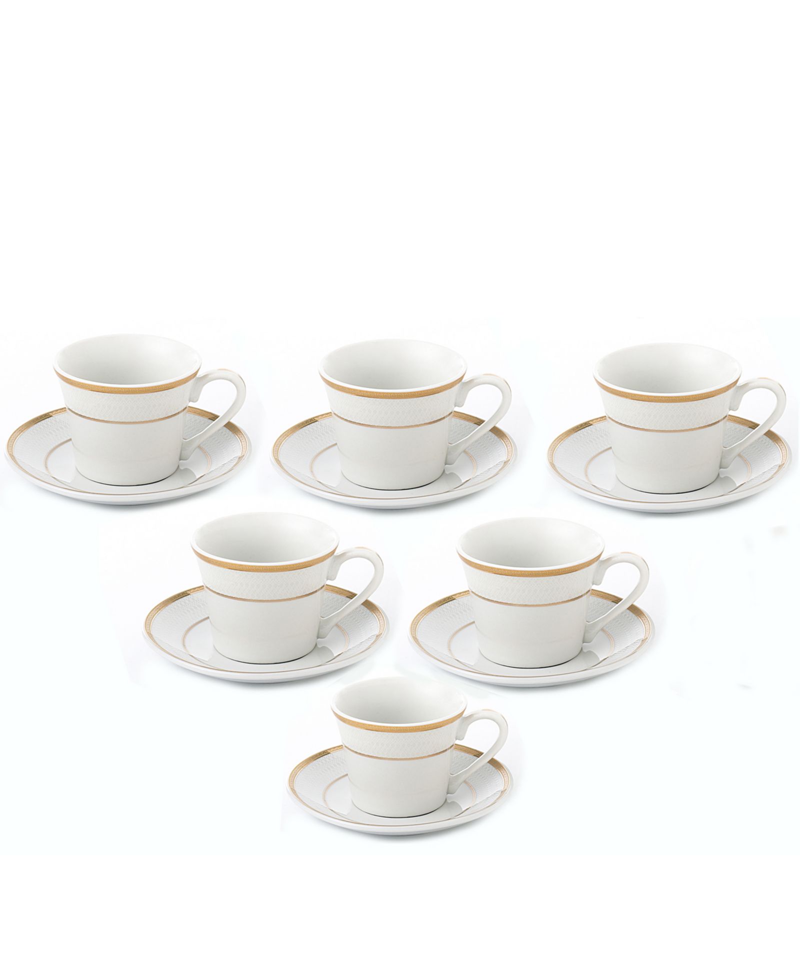 Lorren Home Trends цветочный набор посуды Espresso, 12 предметов