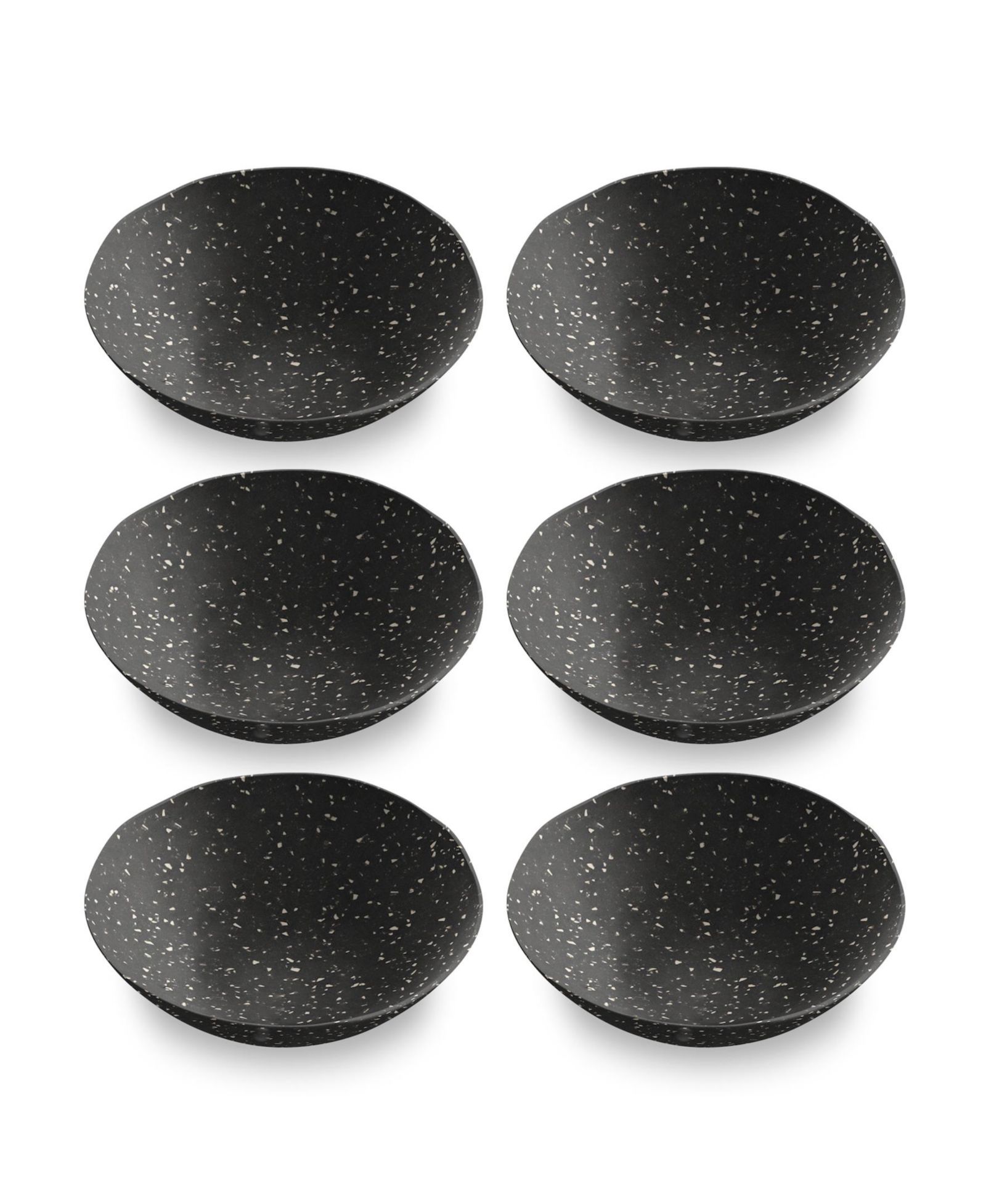 Набор из 6 мисок Abode Homewares Orion Speckles, 26 oz