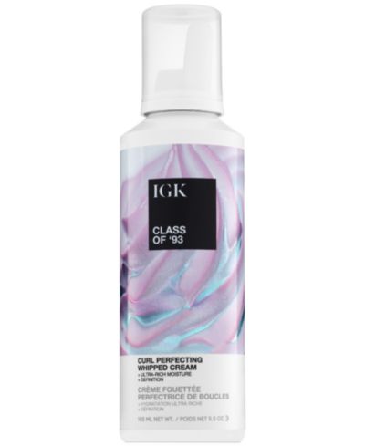 IGK Hair Class Of '93 Curl Perfecting Whipped Cream