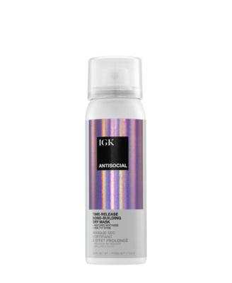 IGK Hair Antisocial Overnight Bond-Building Dry Hair Mask - Travel Size