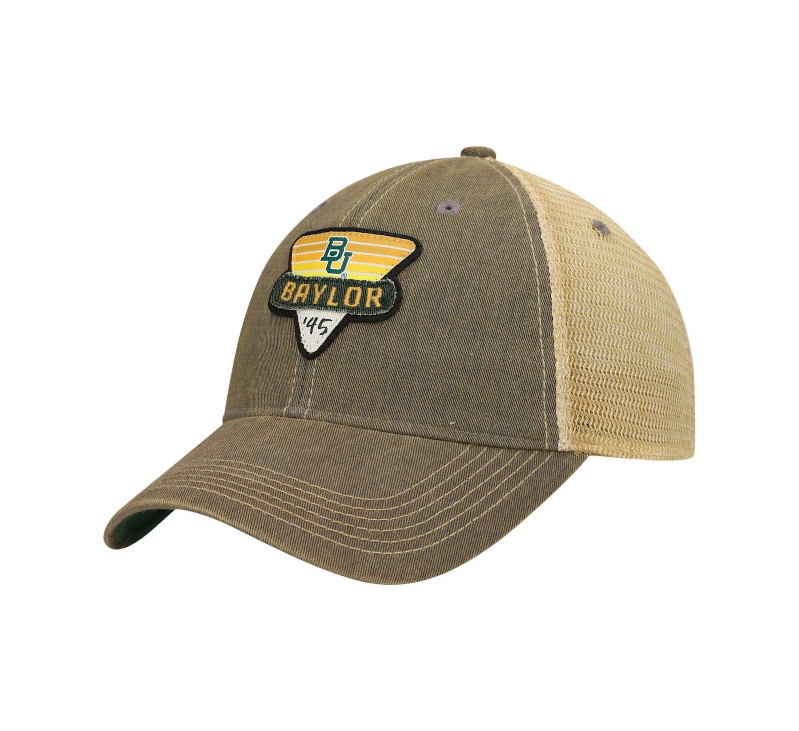 Мужская кепка Legacy Athletic Baylor Bears Legacy Point Old Favorite Trucker Snapback Gray