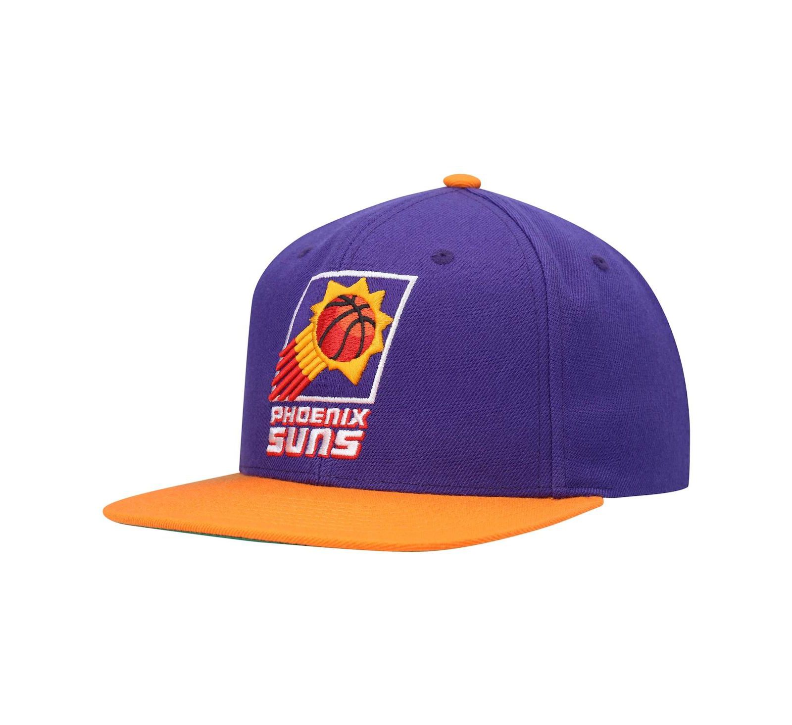 Мужская кепка Mitchell & Ness Phoenix Suns Hardwood Classics Two-Tone 2.0 Purple, Orange