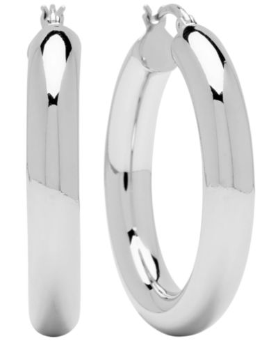 And Now This Женские серьги-кольцо Tube Hoop