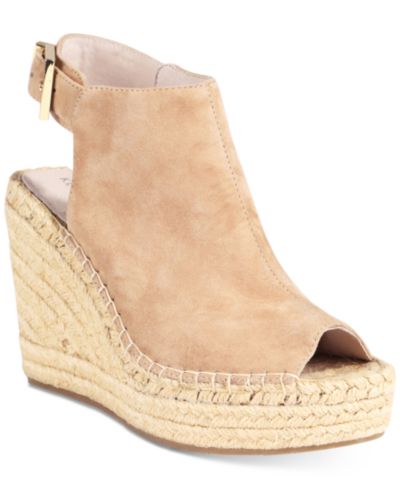 Kenneth Cole New York Women's Olivia Espadrille Peep-Toe Wedge Sandals