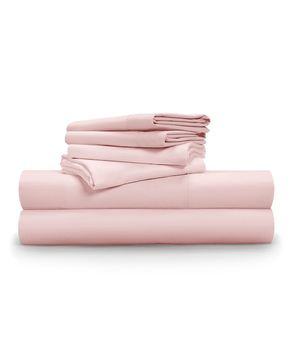 Pillow Gal Luxe Soft & Smooth Lyocell 6-Piece комплект простыней, Full