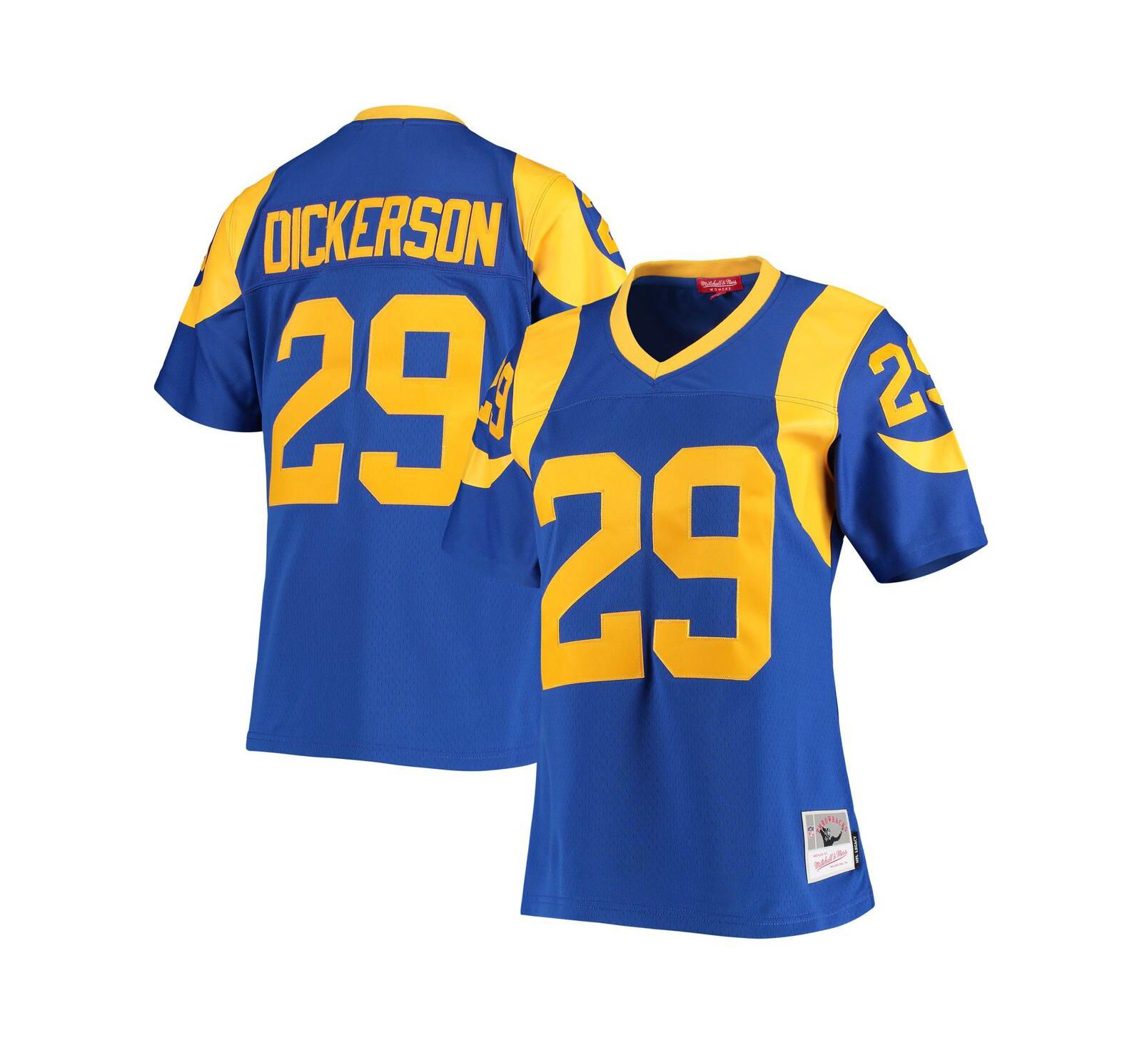Женская джерси Mitchell & Ness Eric Dickerson Royal Los Angeles Rams Legacy Replica