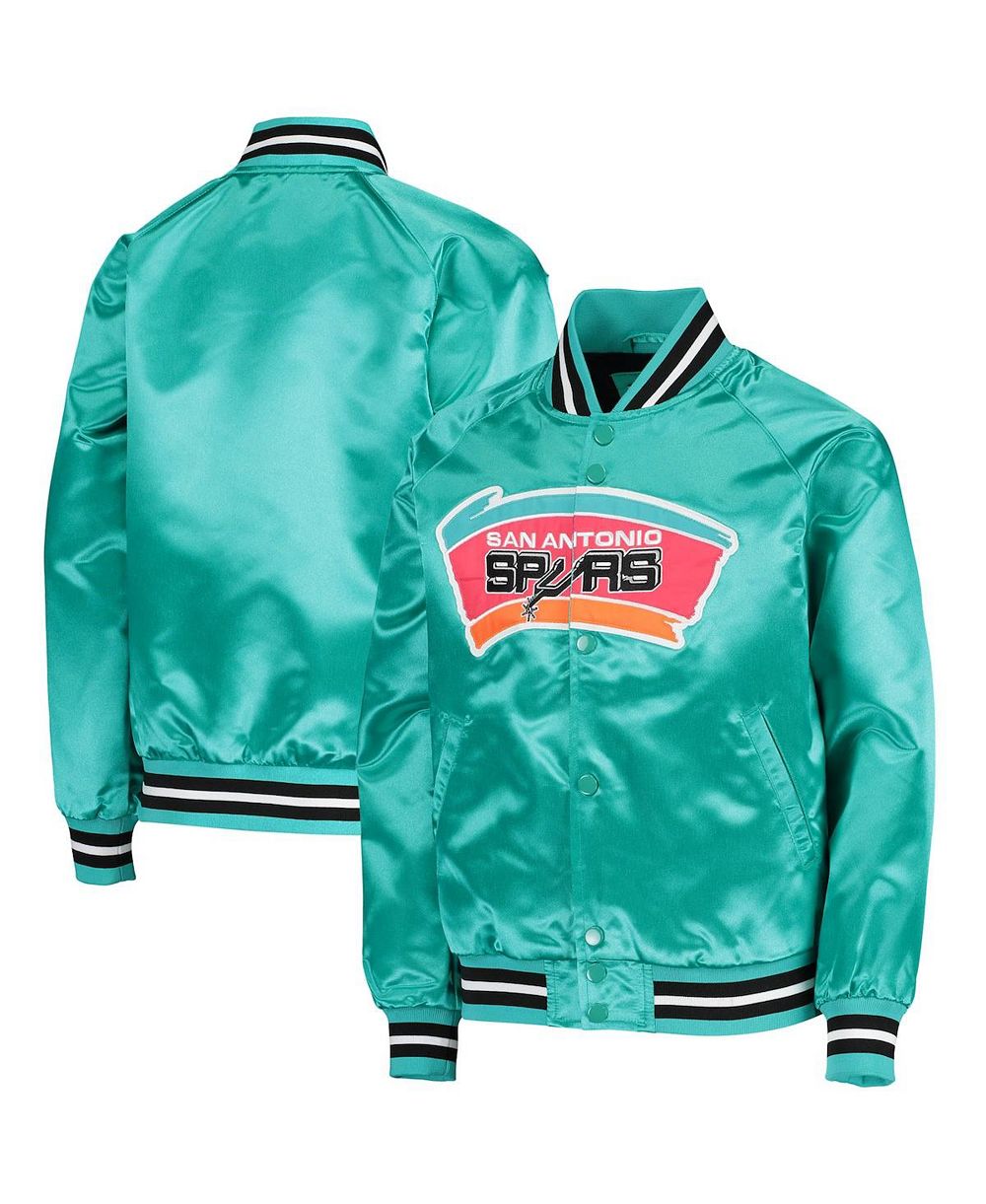 Mitchell & Ness куртка Mitchell & Ness San Antonio Spurs Hardwood Classics Satin Raglan для мальчиков