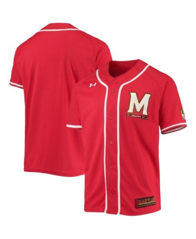 Мужская реплика бейсбольной джерси Under Armour Red Maryland Terrapins