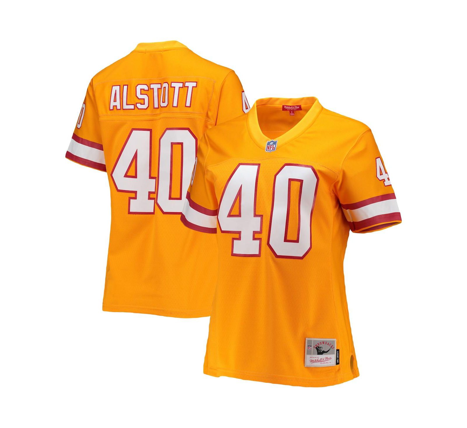 Женская джерси Mitchell & Ness Mike Alstott Tampa Bay Buccaneers Legacy Replica