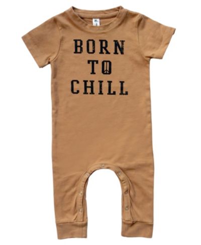 Earth Baby Outfitters Baby Boys or Baby Girls Short Sleeve Romper