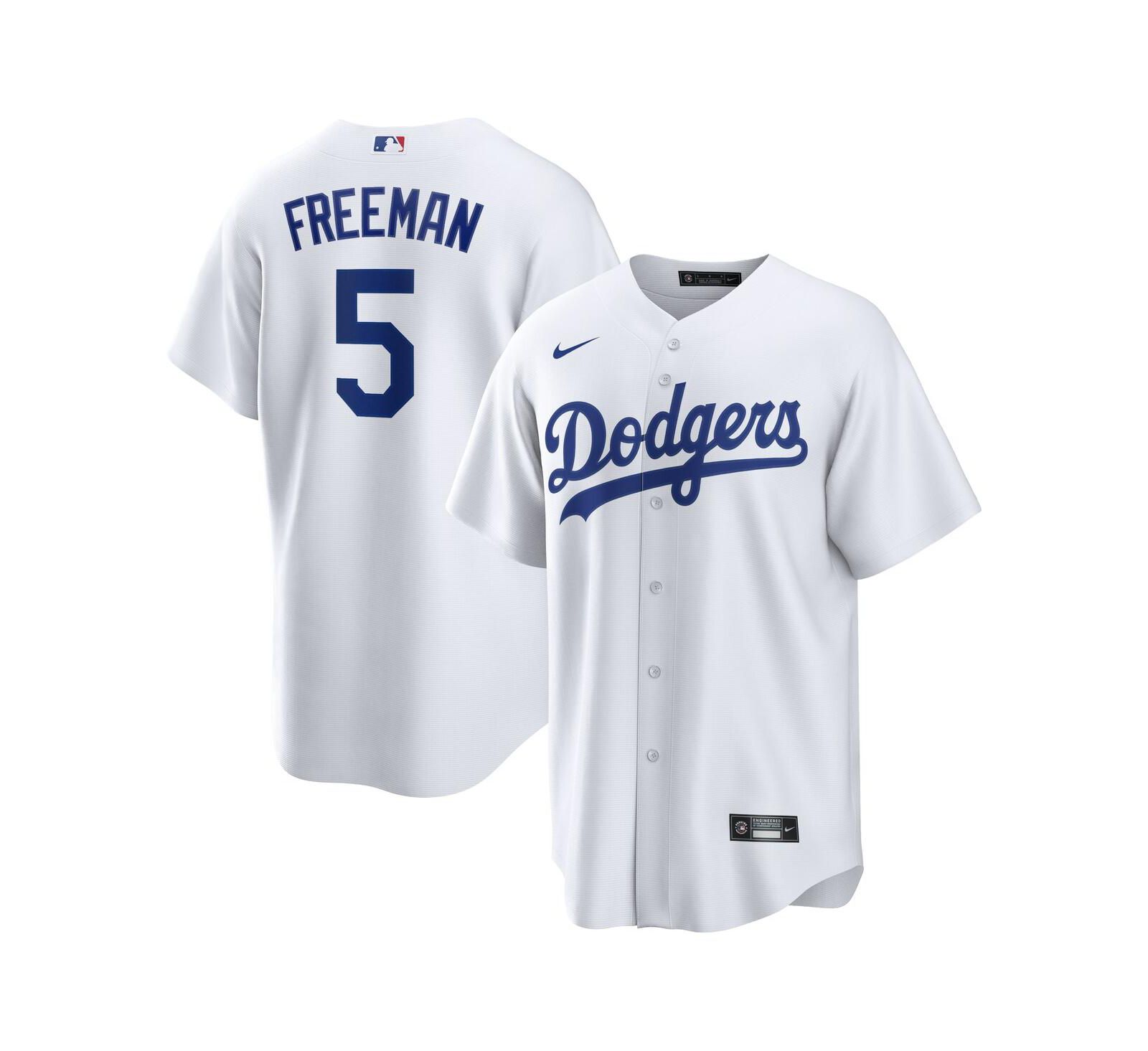 Men's Nike Freddie Freeman Los Angeles Dodgers Replica Player Jersey