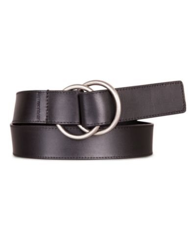 Ремень Lucky Brand Women's Pull Back Leather Center Bar Buckle