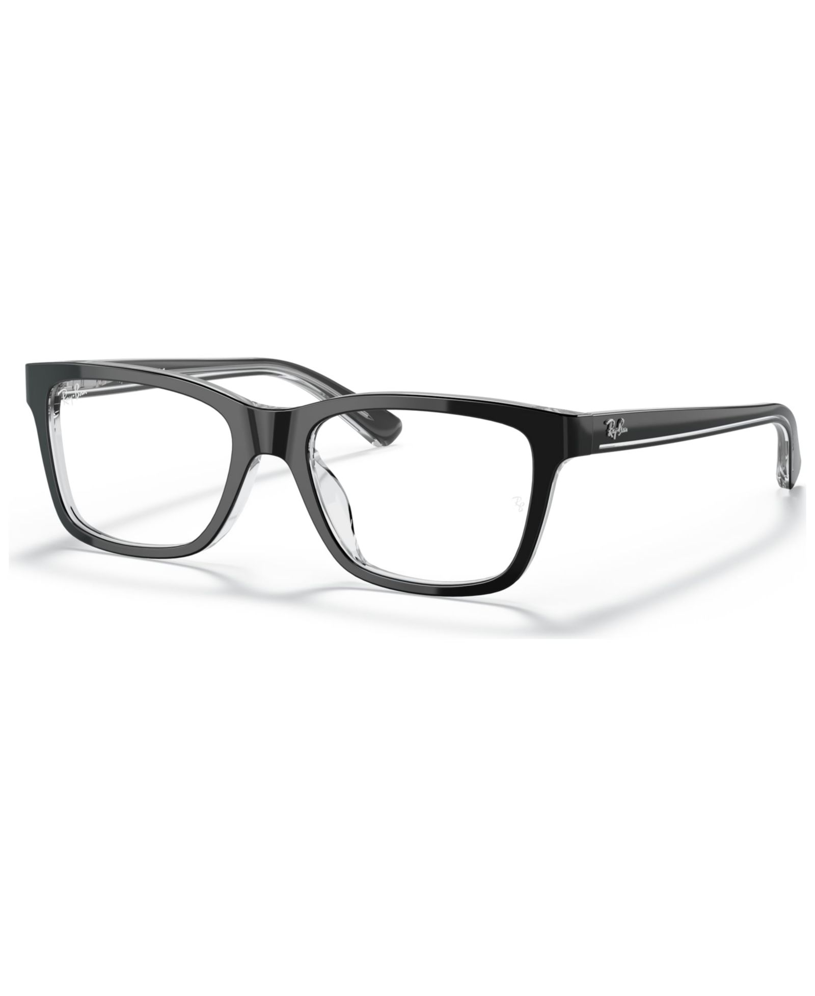Ray-Ban Kids Square Plastic RB1536 Eyeglasses(Ages 07-10)