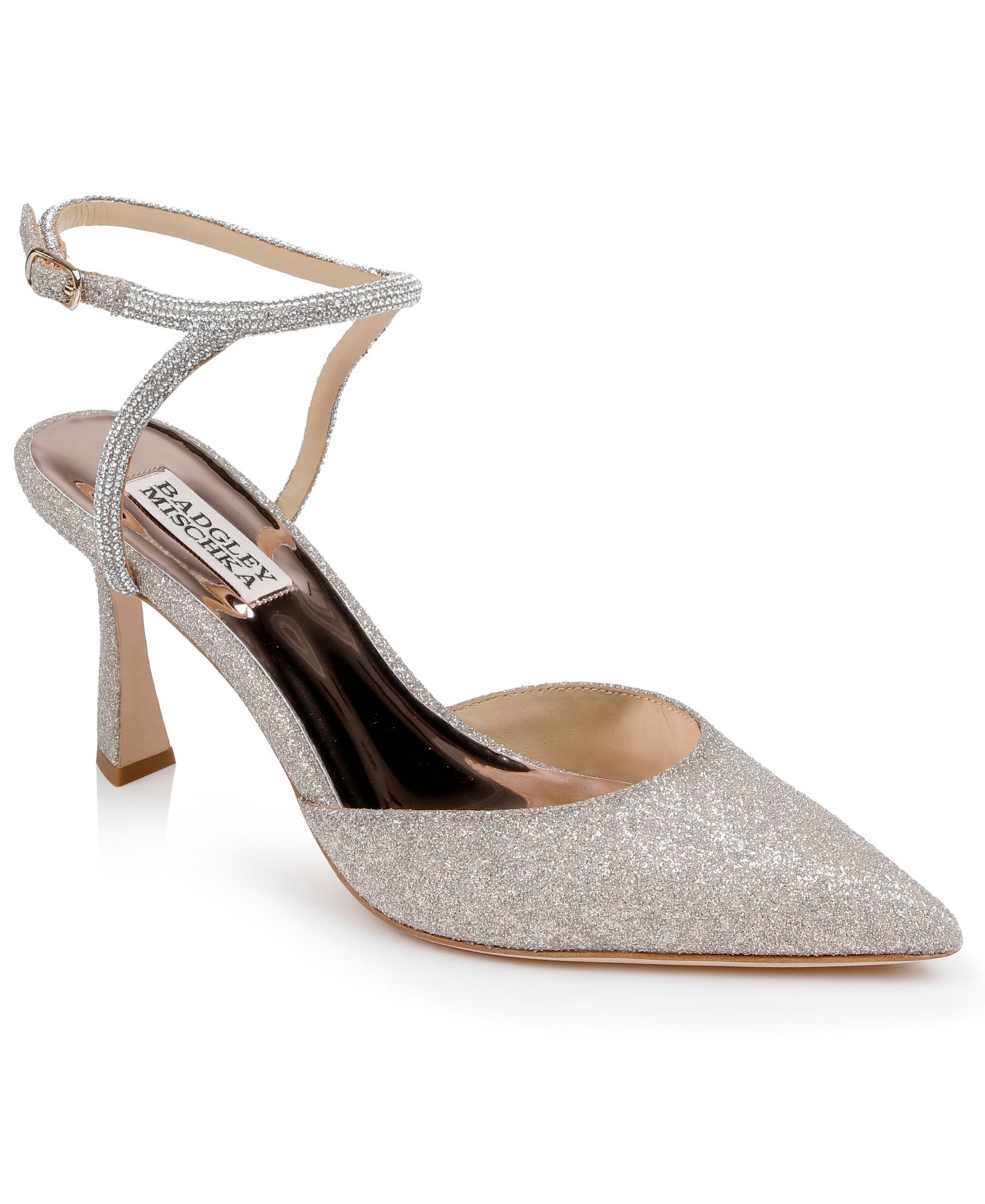 Badgley Mischka Women's Kamilah Ankle Strap Evening Pumps