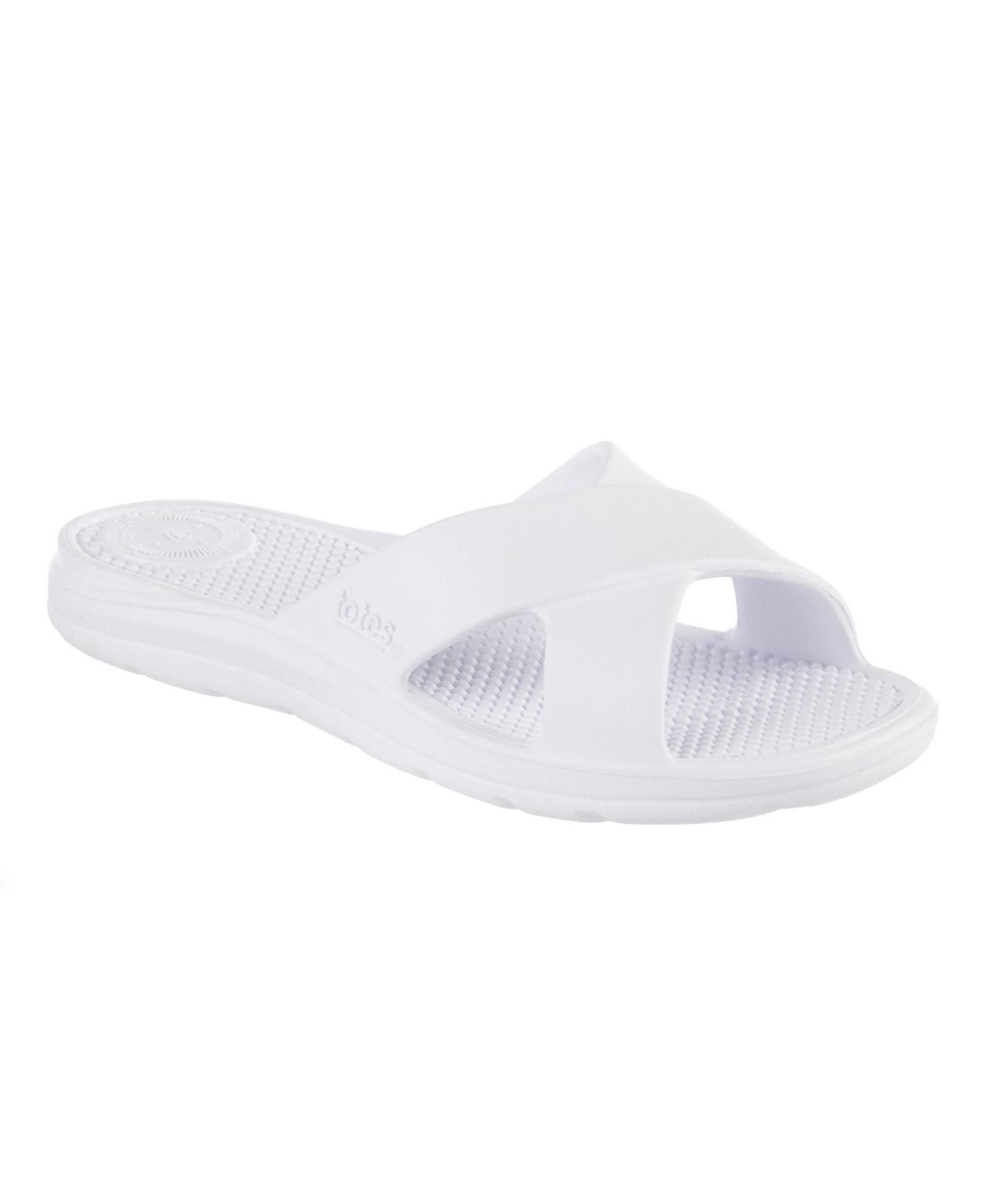Totes Women's Everywear Cross Slide Sandals