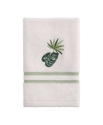 Хлопковое полотенце Avanti Viva Palm Embroidered, 11" x 18"