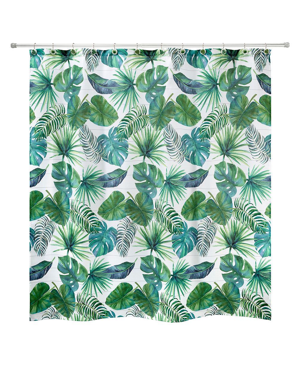 Штора для душа Avanti Viva Palm Printed 72" x 72"