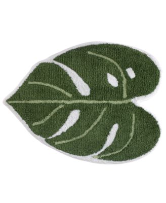 Хлопковое банное полотенце Avanti Viva Palm Leaf Shaped, 25" x 34"