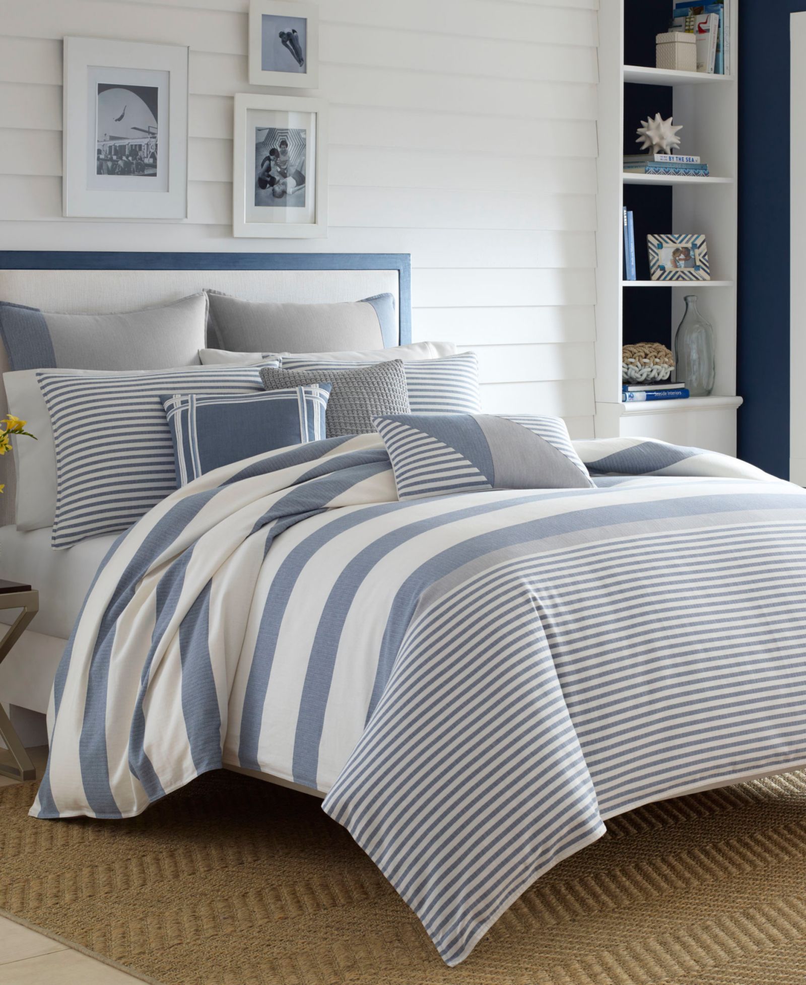 Комплект покрывала Nautica Fairwater Reversible 2-Pc., Twin
