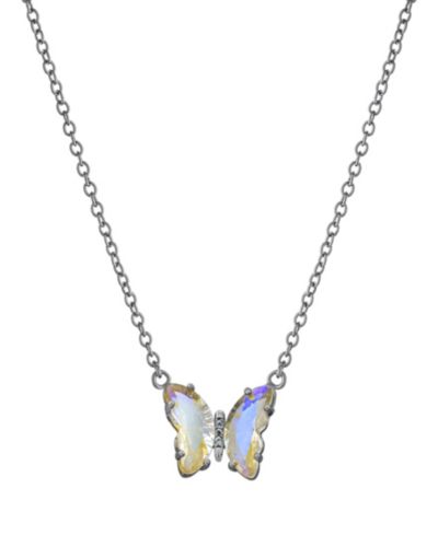 Ожерелье Macy's Women's Crystal Butterfly