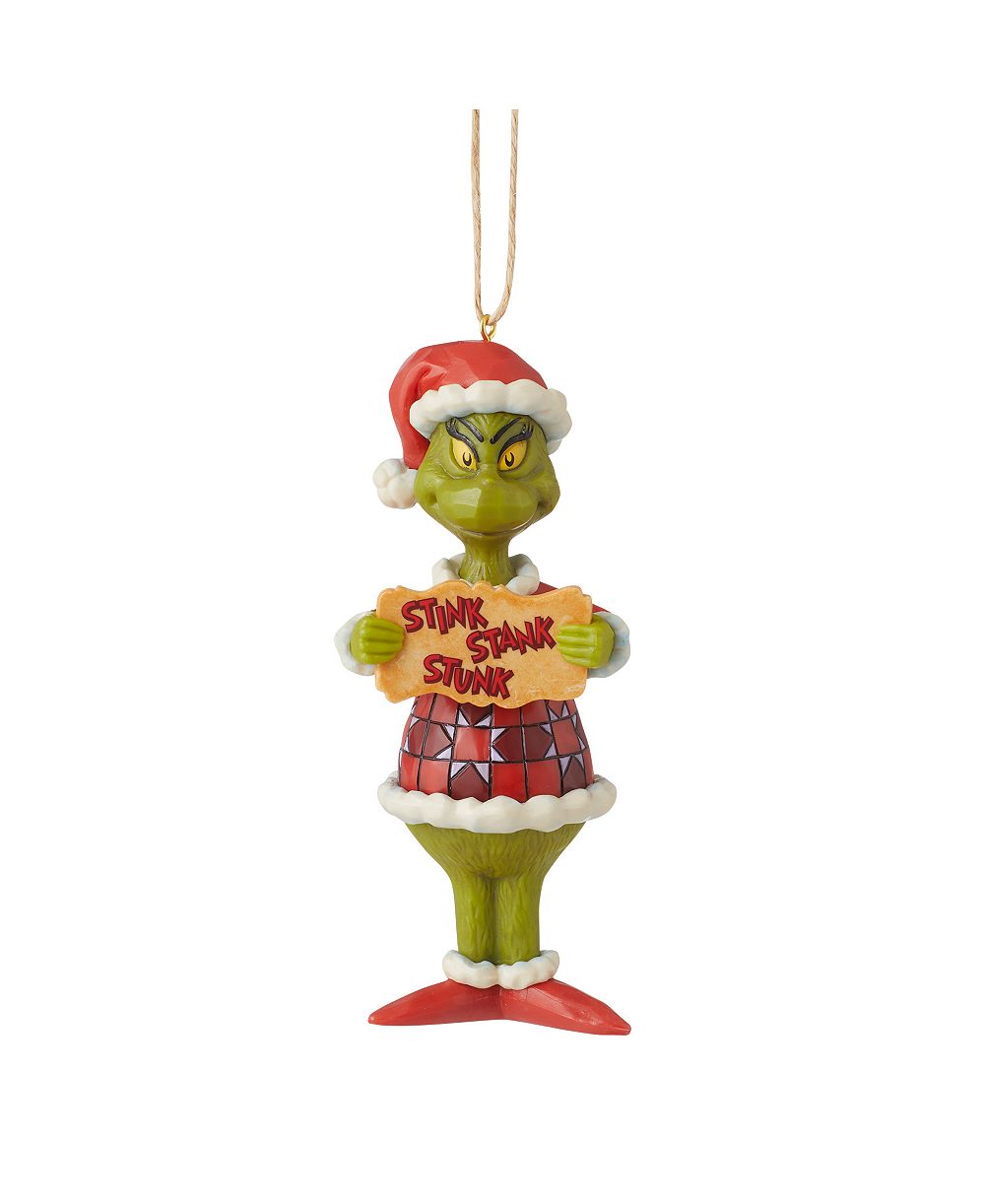 Рождественское украшение Jim Shore Stink Stank Stunk Grinch