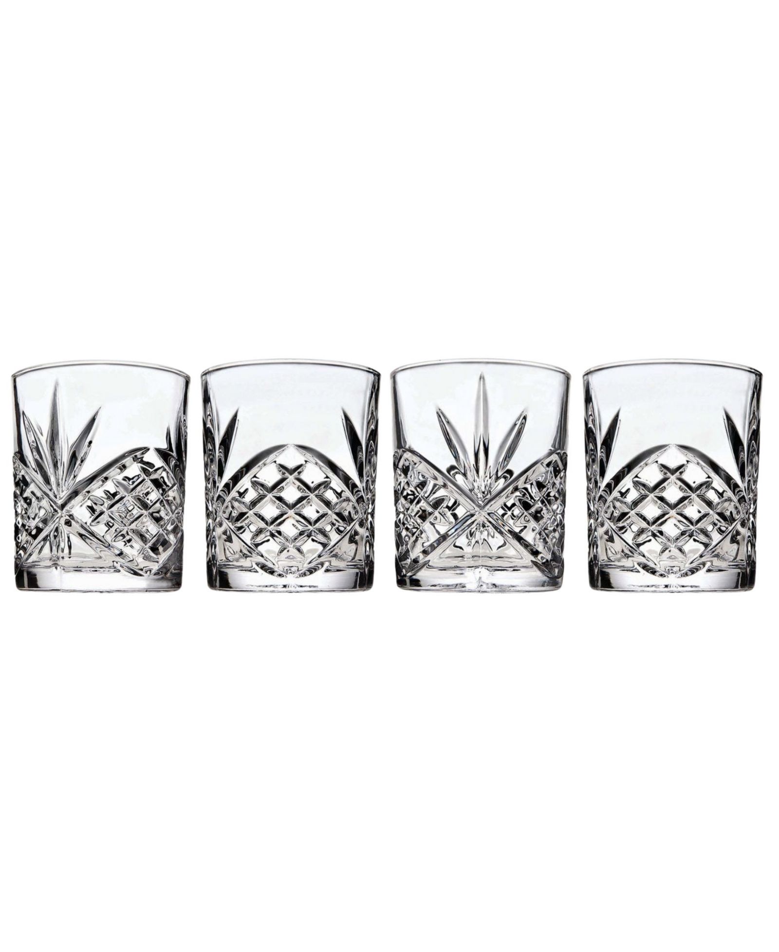 Стаканы Godinger Dublin Crystal Double Old-Fashioned, набор 4 шт.