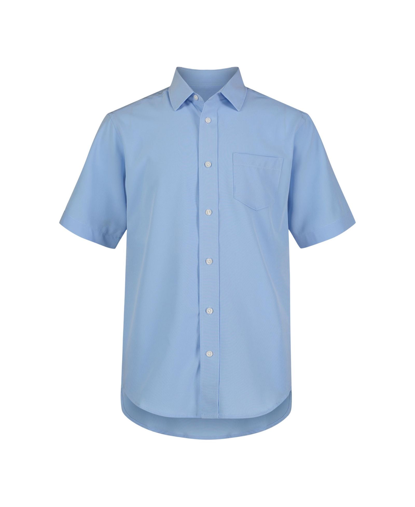 Nautica Big Boys Uniform Short Sleeve Performance Woven Shirt