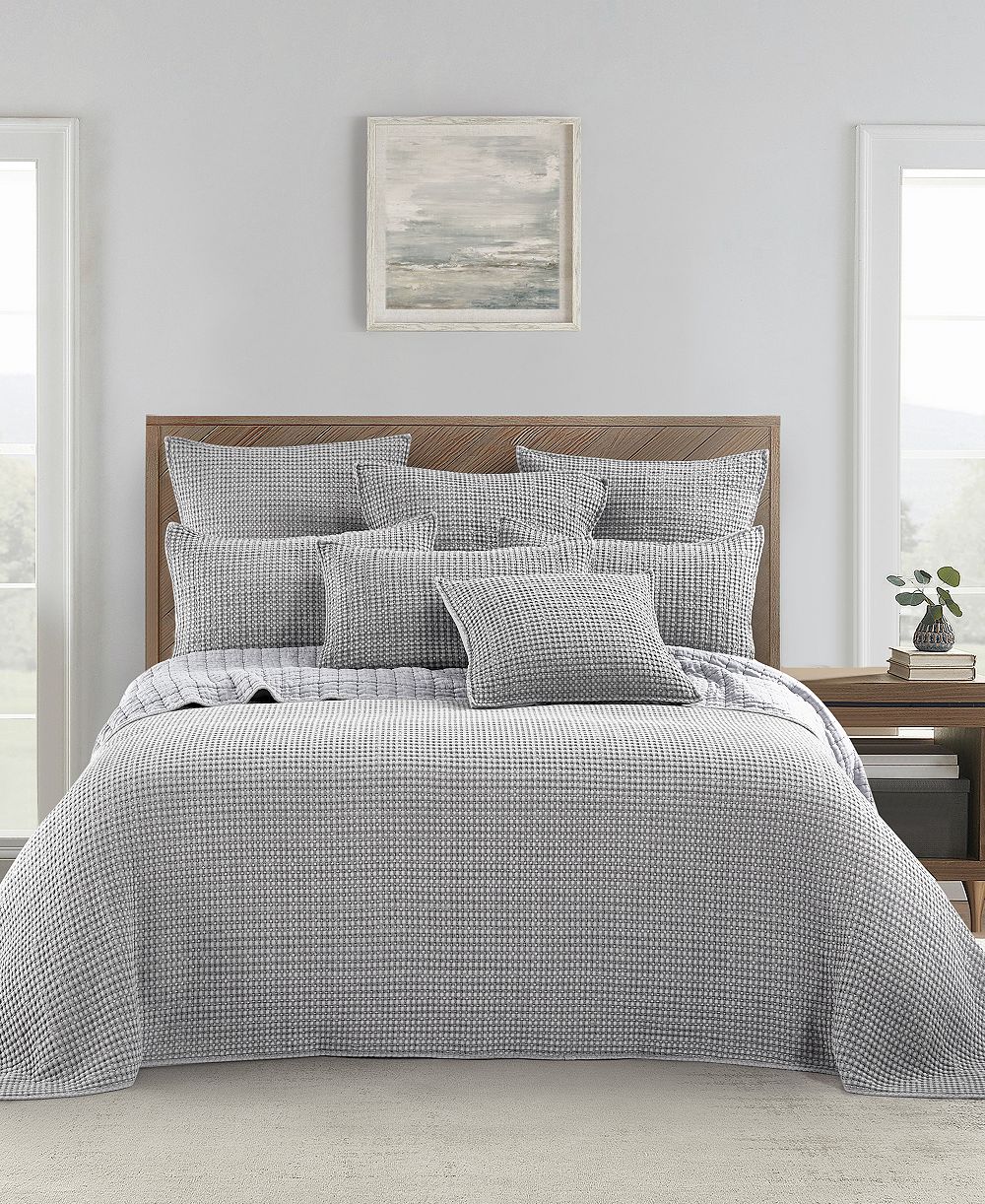 Levtex Home Mills Waffle Classic 3-Piece Bedspread Set, King