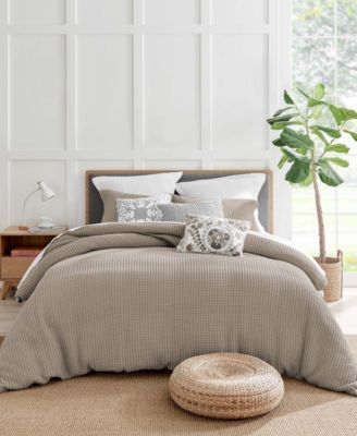 Levtex Home Mills Waffle Classic 3-Pc. Duvet Cover Set, Full/Queen