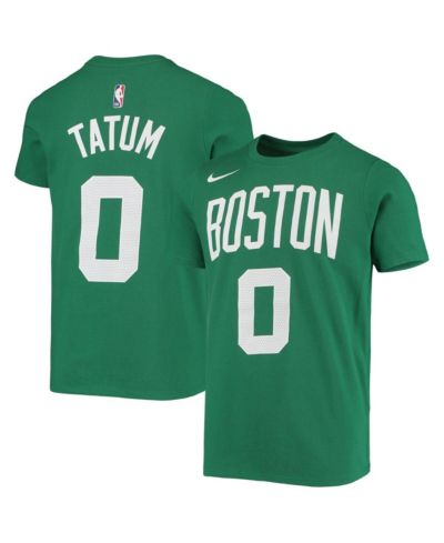 Детская футболка Nike Jayson Tatum Kelly Green с логотипом Boston Celtics