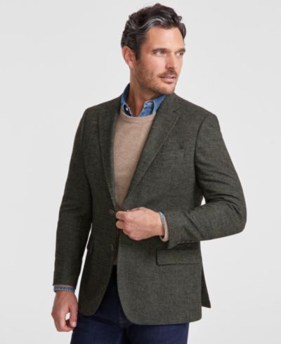 Olive Herringbone