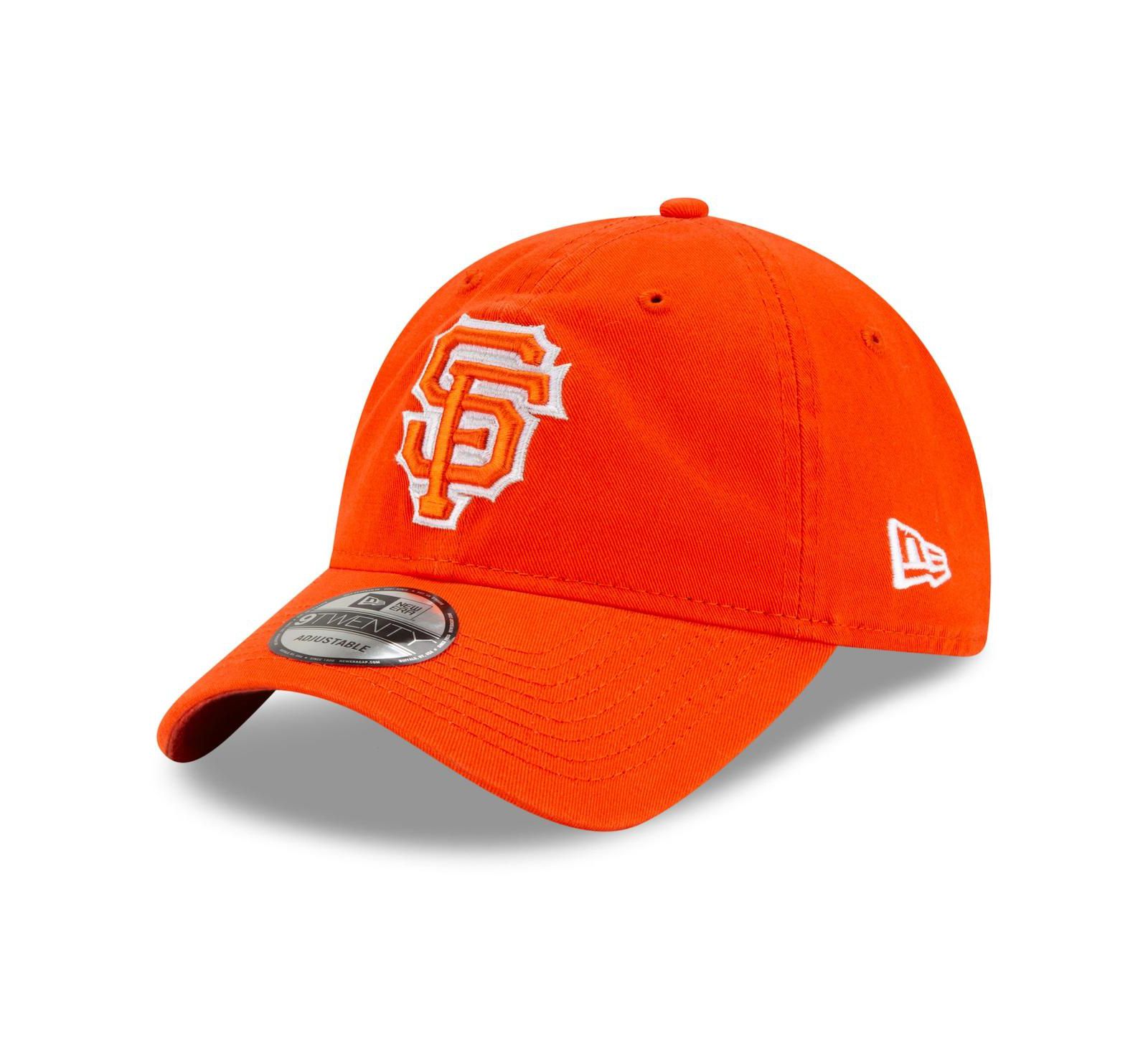 Мужская бейсболка New Era Orange San Francisco Giants City Connect 9TWENTY регулируемая