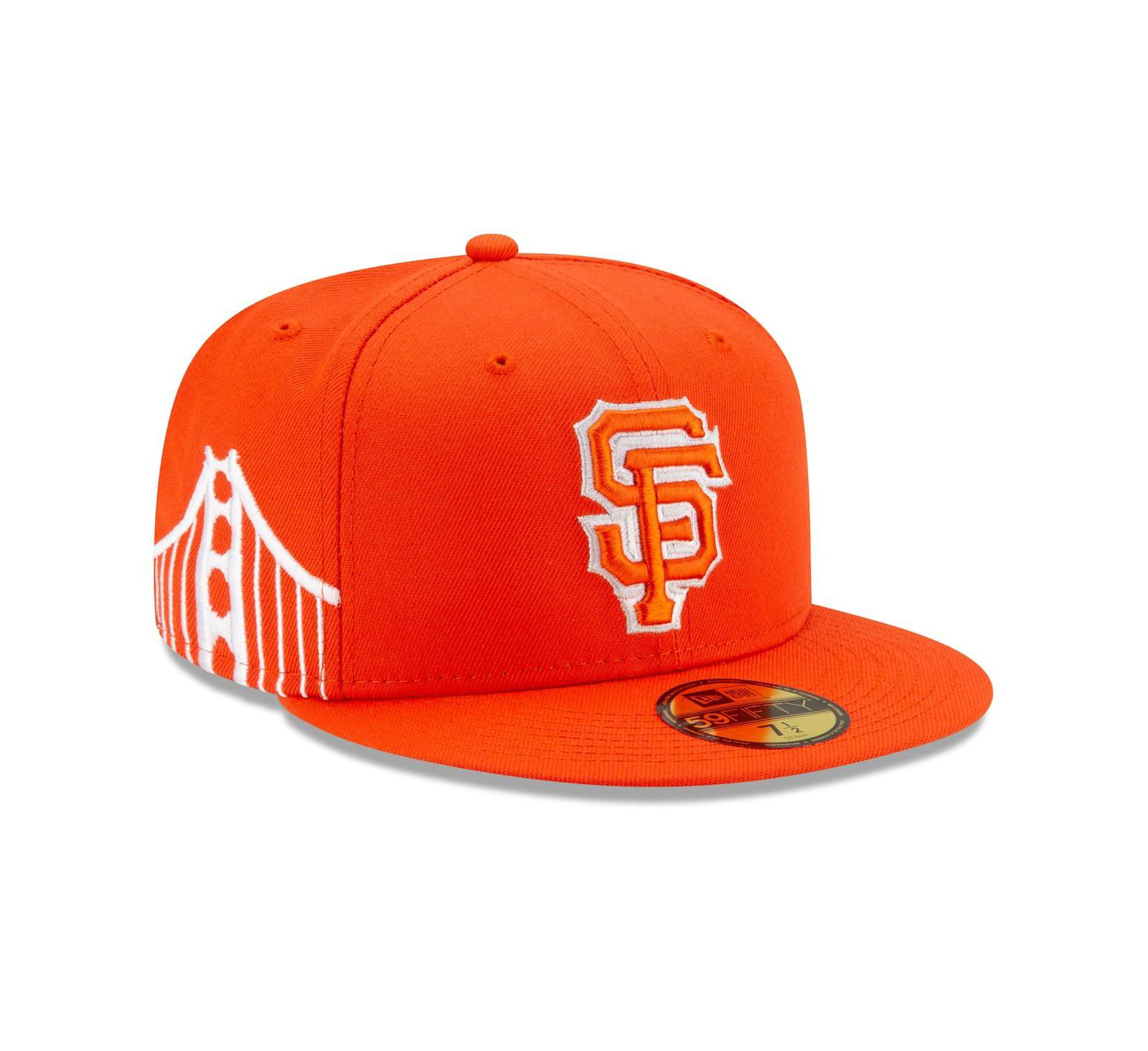 Men's New Era Orange San Francisco Giants City Connect 59FIFTY Fitted Hat