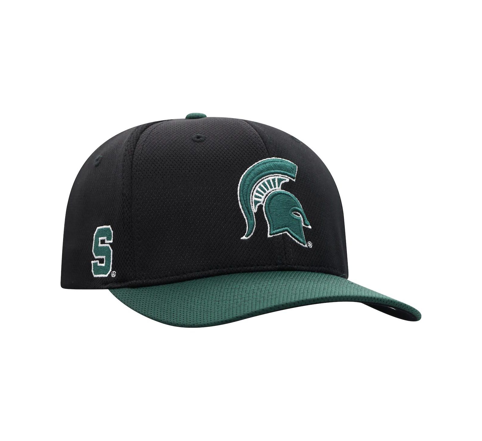 Мужская кепка Top of the World Michigan State Spartans Hybrid Tech