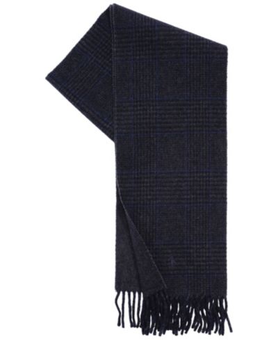 Polo Ralph Lauren Men's Wool Blend Double Face Scarf