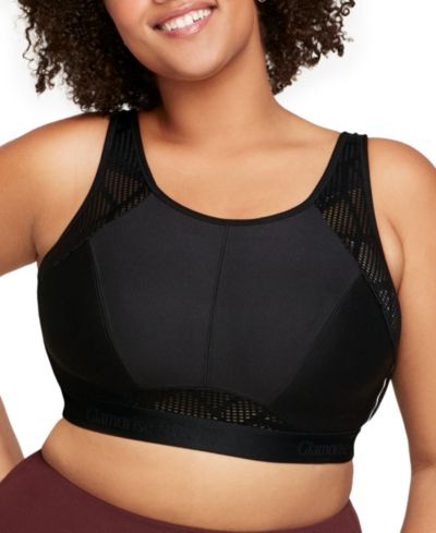 Glamorise спортивный бесшовный бюстгальтер для Plus Size, модель 1068