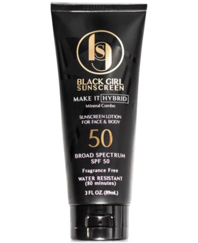 Black Girl Sunscreen Make It Hybrid Sunscreen SPF 50, 3 oz.