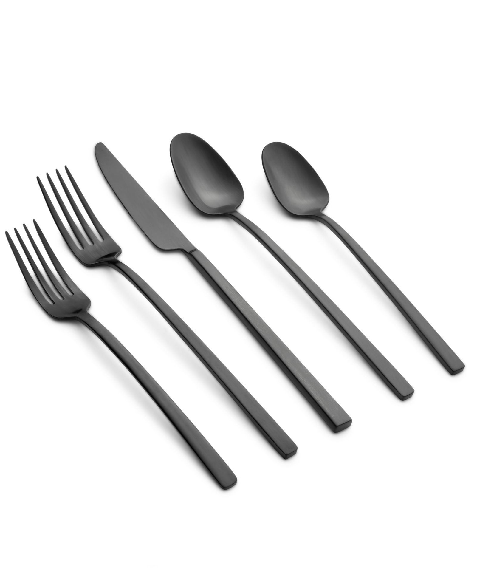 Набор столовых приборов Cambridge Silversmiths Damaris Black Satin, 20 предметов