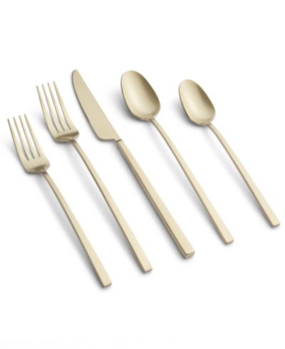 Набор столовых приборов Cambridge Silversmiths Damaris Champagne Satin, 20 Piece