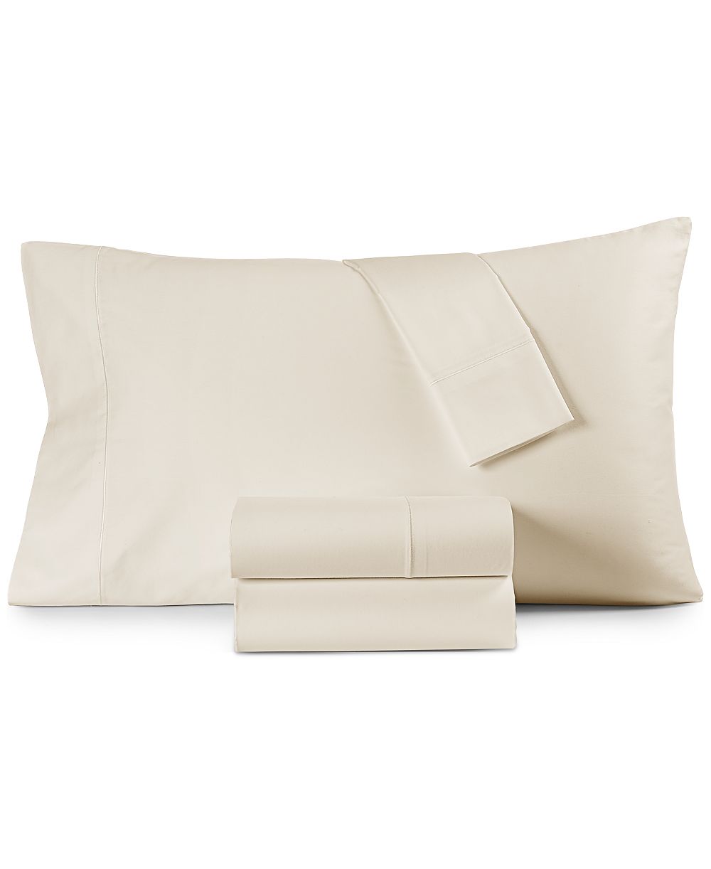 Hotel Collection 525 Thread Count Egyptian Cotton 4-Pc. Sheet Set, Queen, Exclusively at Macy’s