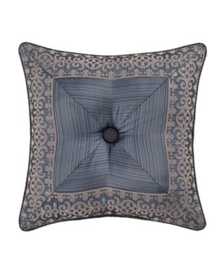 Five Queens Court Leah Embellished Decorative Pillow, 18" x 18'