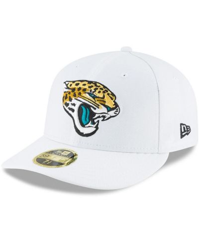 New Era Мужская кепка 59FIFTY Jacksonville Jaguars Omaha, низкий профиль, цвет White