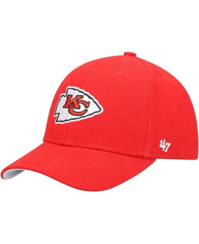 Little Boys and Girls '47 Brand Red Kansas City Chiefs Basic MVP Adjustable Hat