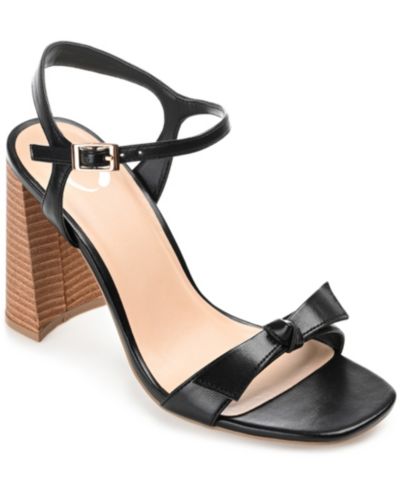 Journee Collection Женские босоножки на устойчивом каблуке Dianne