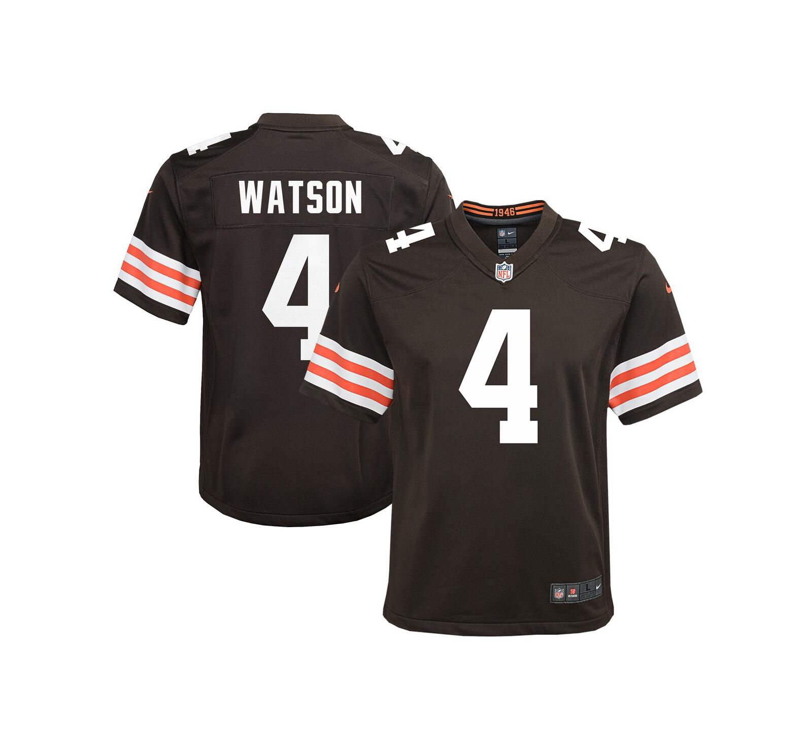 Детская джерси Nike Deshaun Watson Brown Cleveland Browns Game