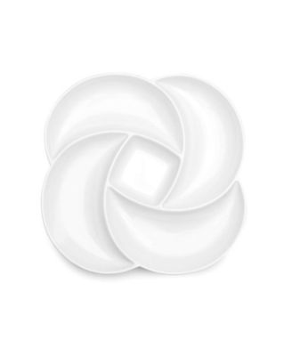 Q Squared Меламиновая сервировочная тарелка Clover 18"